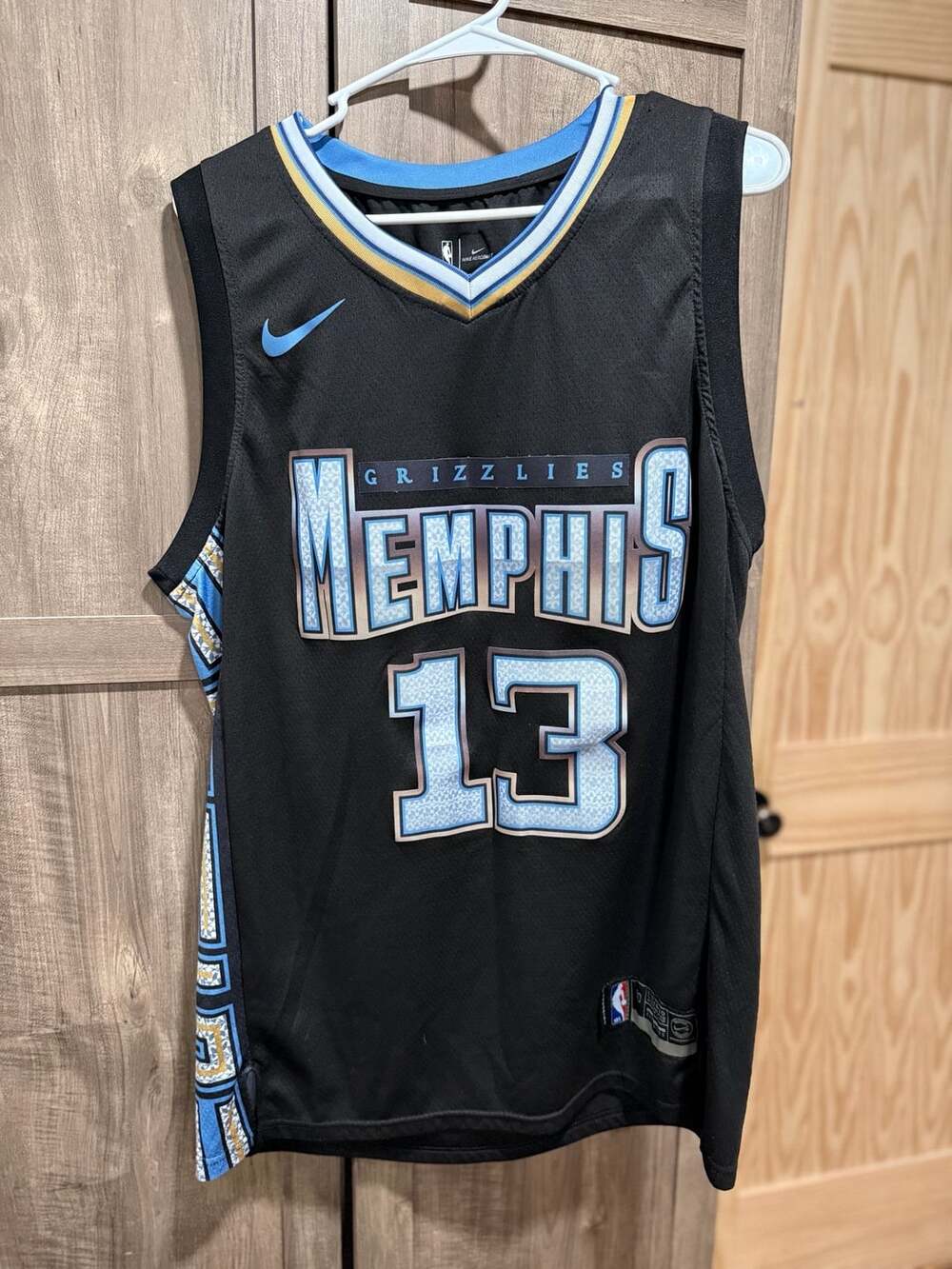 Nike Memphis Grizzlies Jackson Jr. #13 City Edition Swingman Jersey Size 50 L